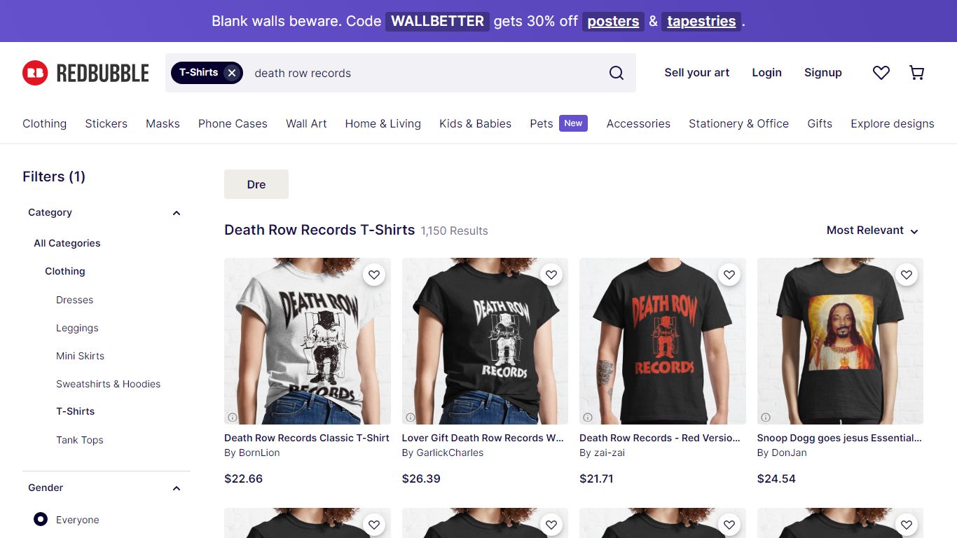 Death Row Records T-Shirts | Redbubble